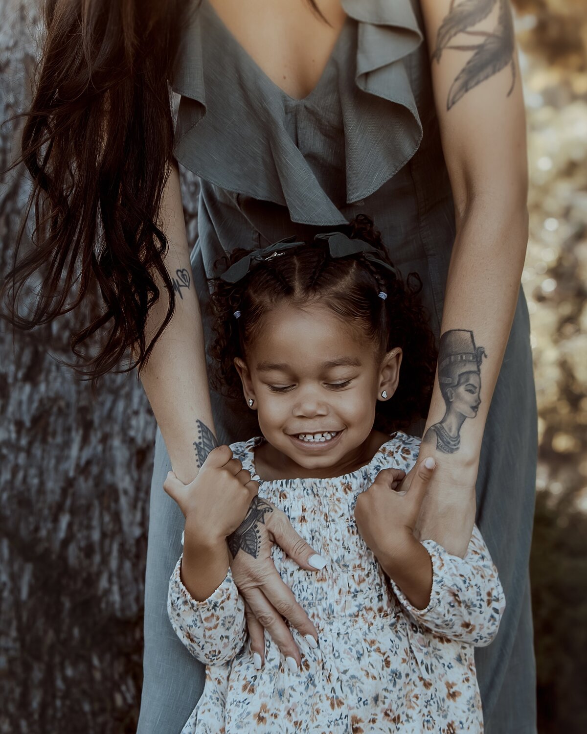 Daughter Holding Mom’s Hands – Prospect Park Redlands Lifestyle Photo