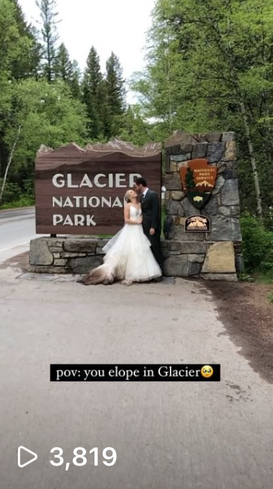 Glacier National Park Elopement