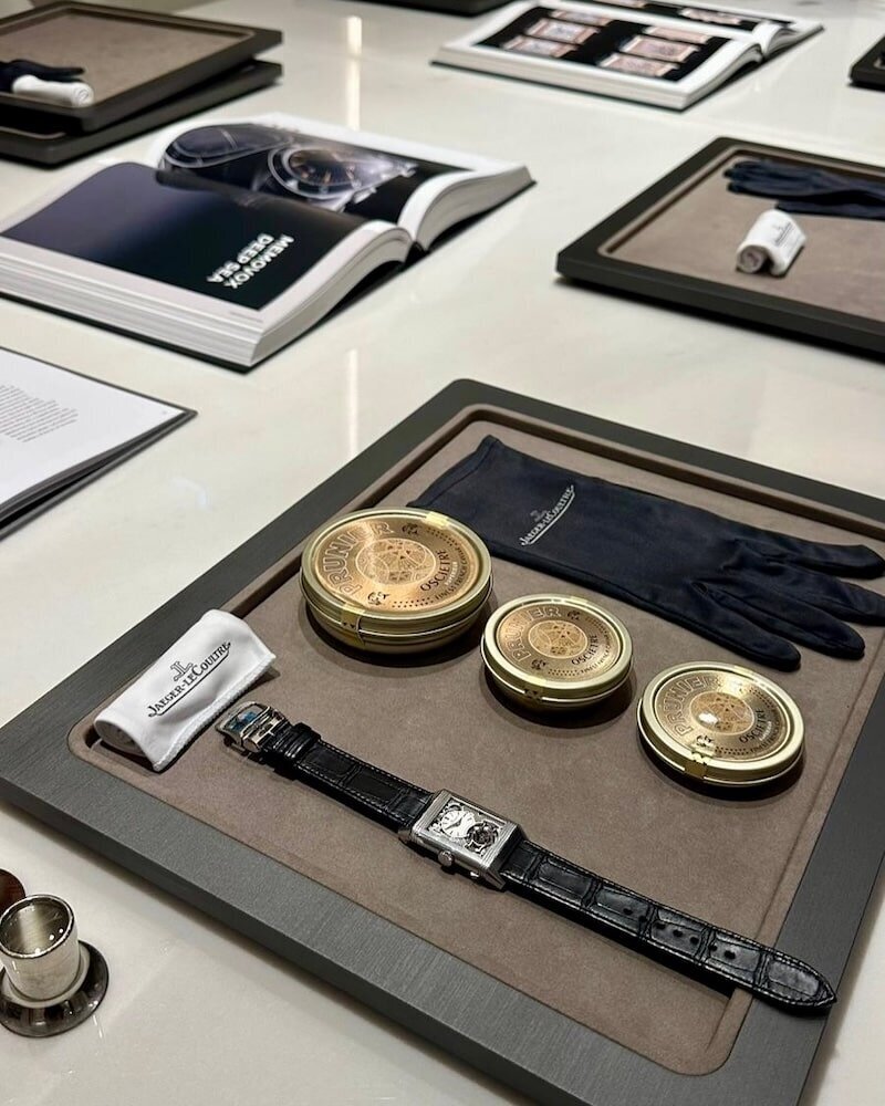 We love it when a cool collab lands.. presenting- @caviarhouseprunier.me x @jaegerlecoultre. Bri-min