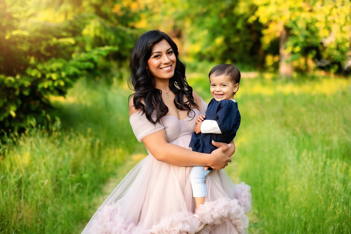 Chicago family photographer mom and me