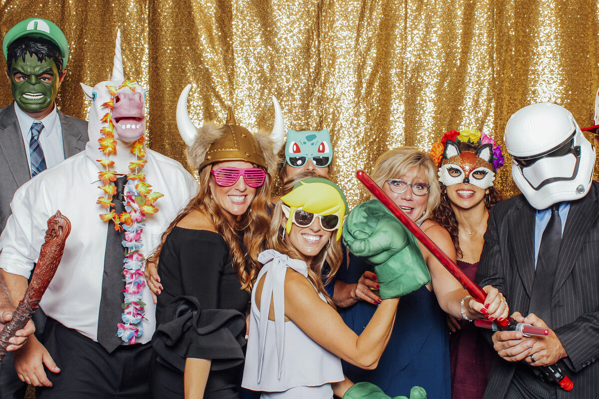 Popular event photo booth rental at Tides Estate in North Haledon, Passaic County, New Jersey