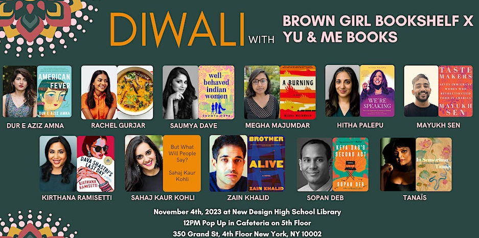Diwali Event with Brown Girl Therapy and YU & ME Books and Brown Girl Bookshelf