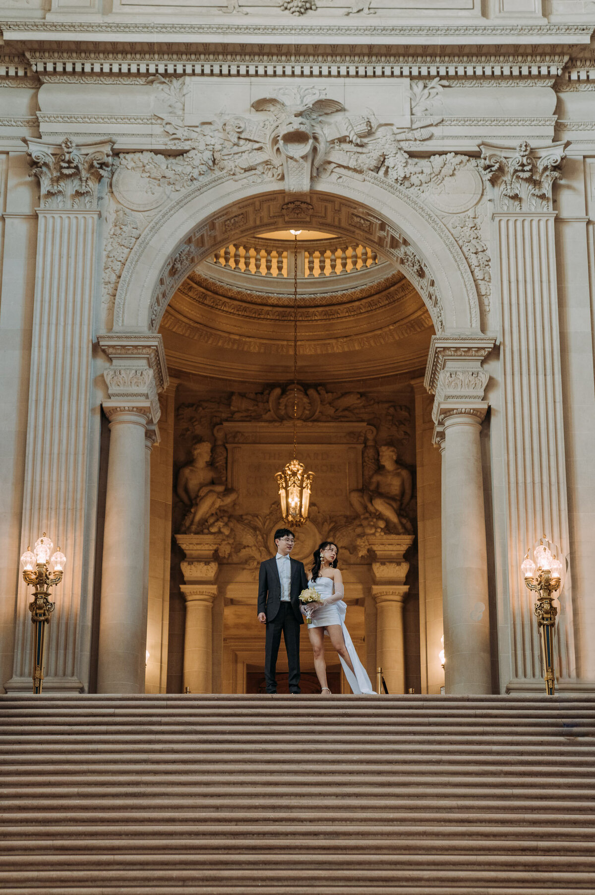 Joyce Li Photography Destination Wedding Elopement Engagement Lifestyle Portrait Photographer West Coast Seattle Washington California sfcityhallelopement-55