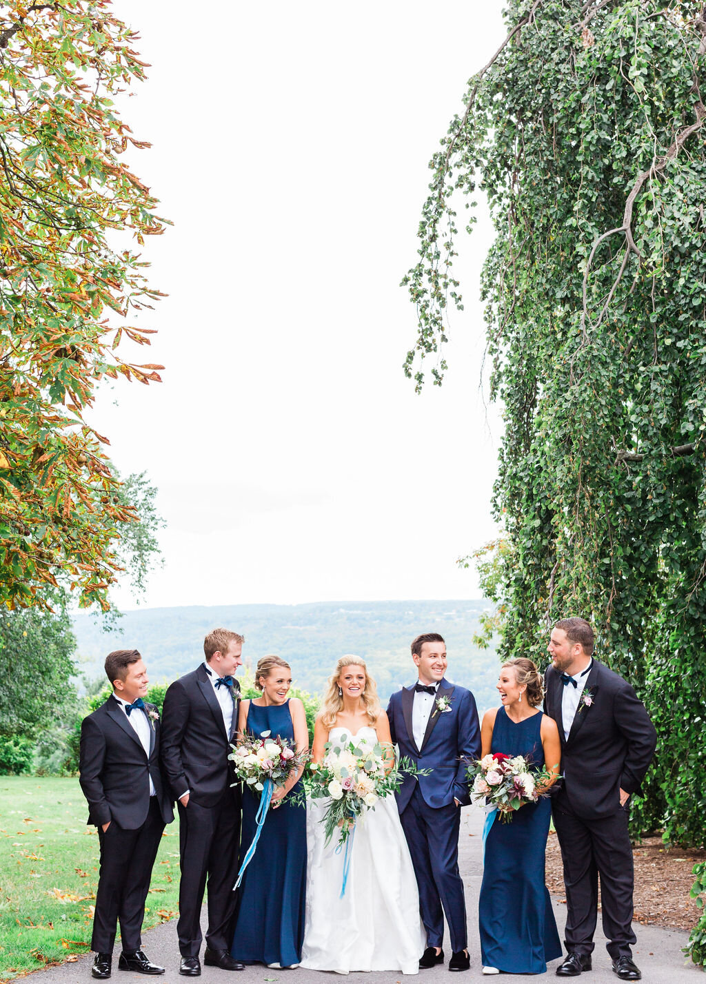 bridal party portrait