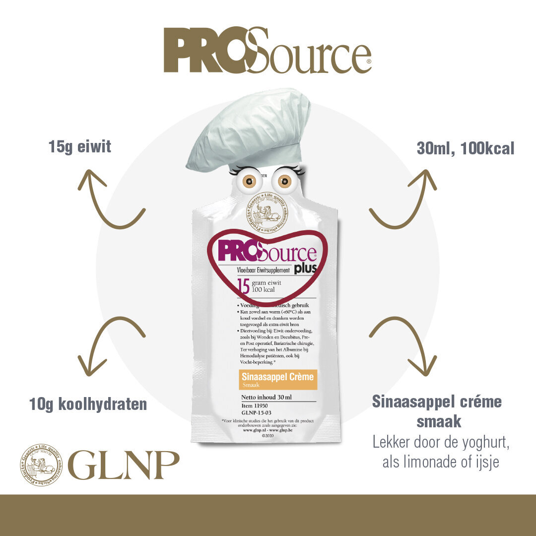 prosource afbeelding sinaasappel creme plus sachet