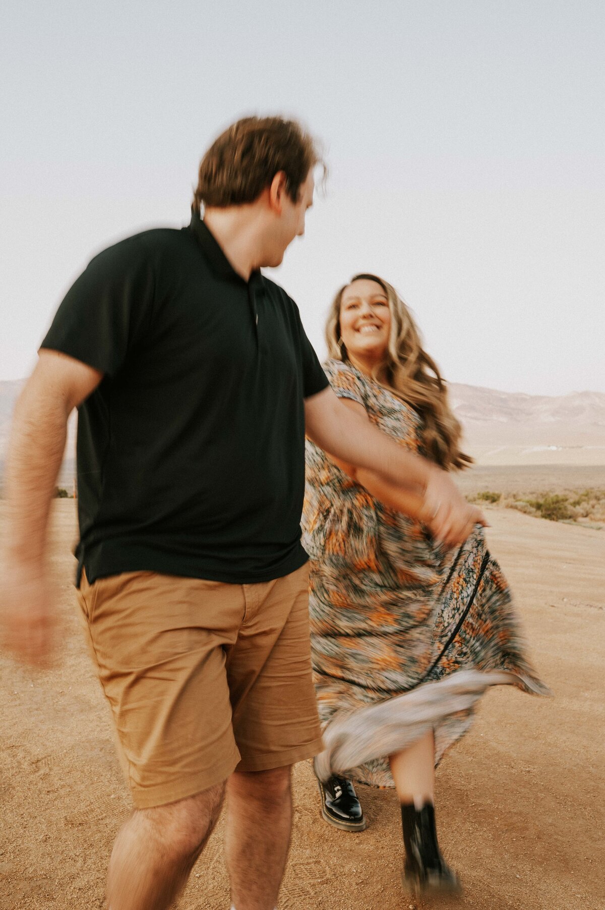 Engagement Photos in Nevada Desert. Arizona photographer