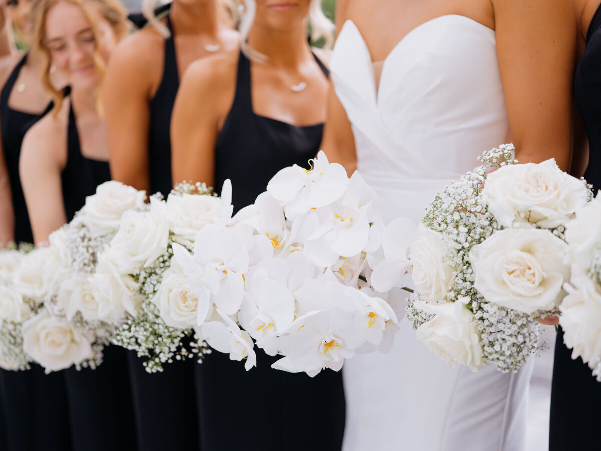 Orchid bridal bouquet