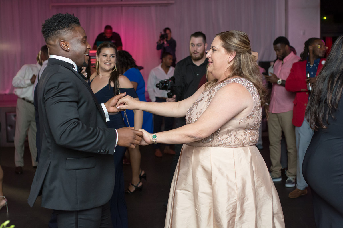 NFL Miami Dolphins Brandon Radcliff ShaKyra Radcliff Briza on the Bay Wedding Andrea Arostegui Photography-275