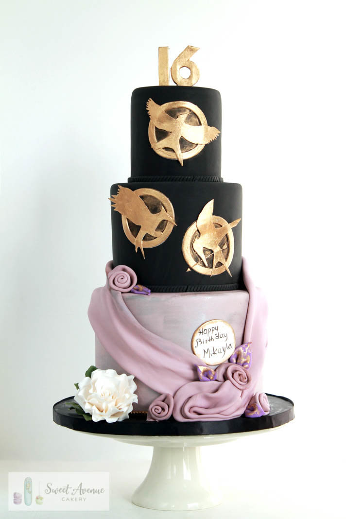 Hunger Games birthday cake