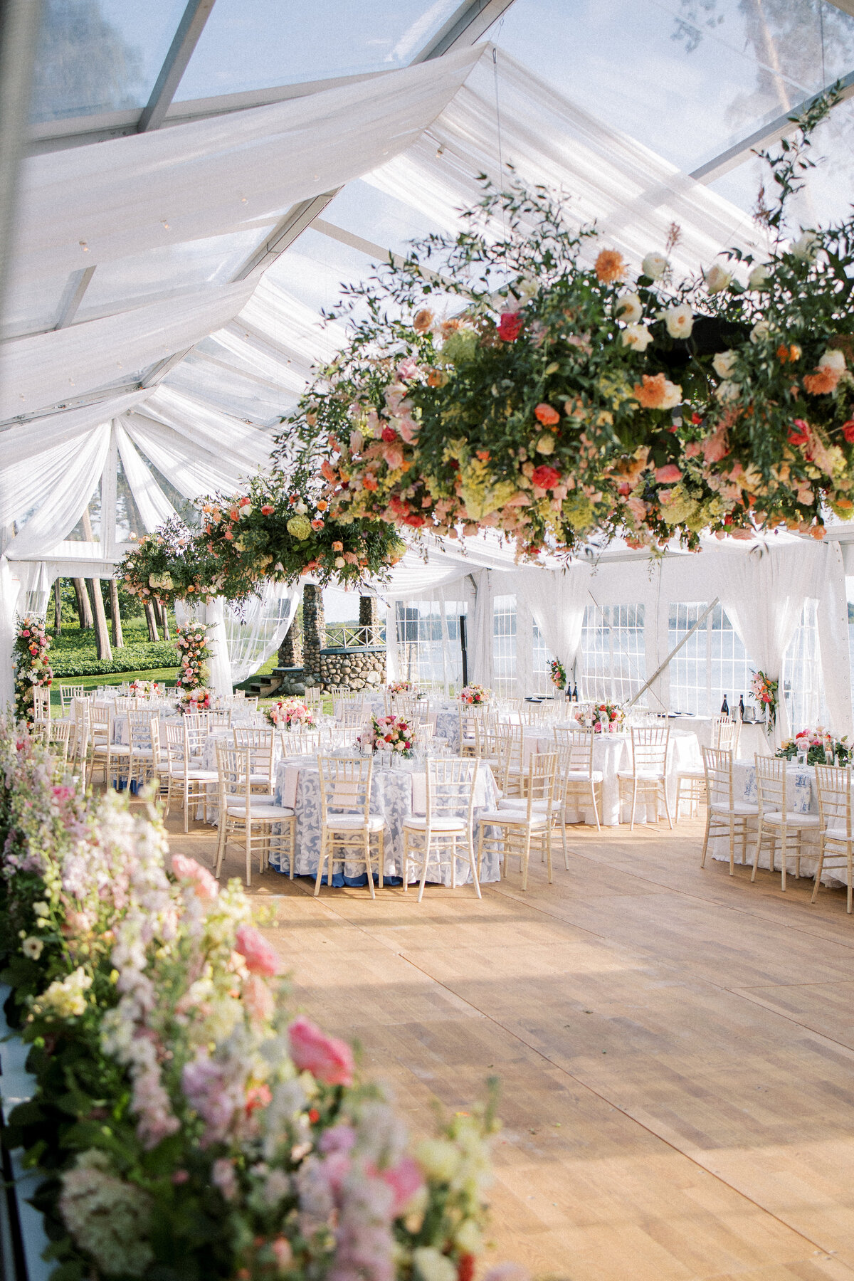 Tented Wedding with Florals