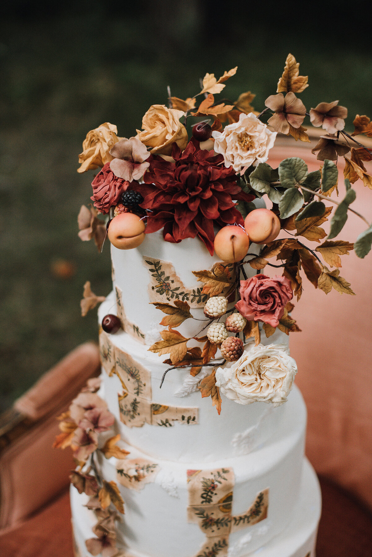 Peach and Copper Hudson Valley Catskills Wedding Inspiration with LC Allison Photography LCA_Roxbury_0284