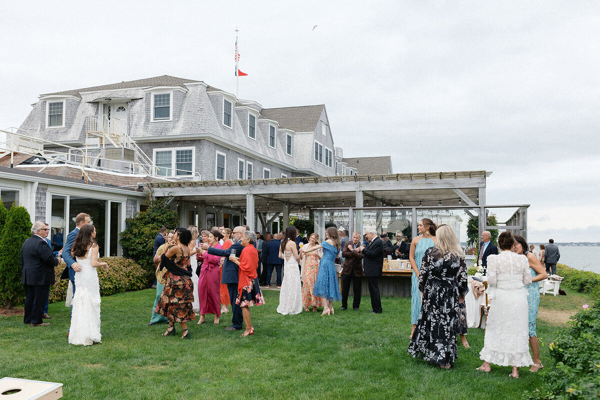 Wianno Club Cape Cod Wedding-Halie Child Photography-91