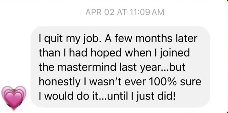 quit my job