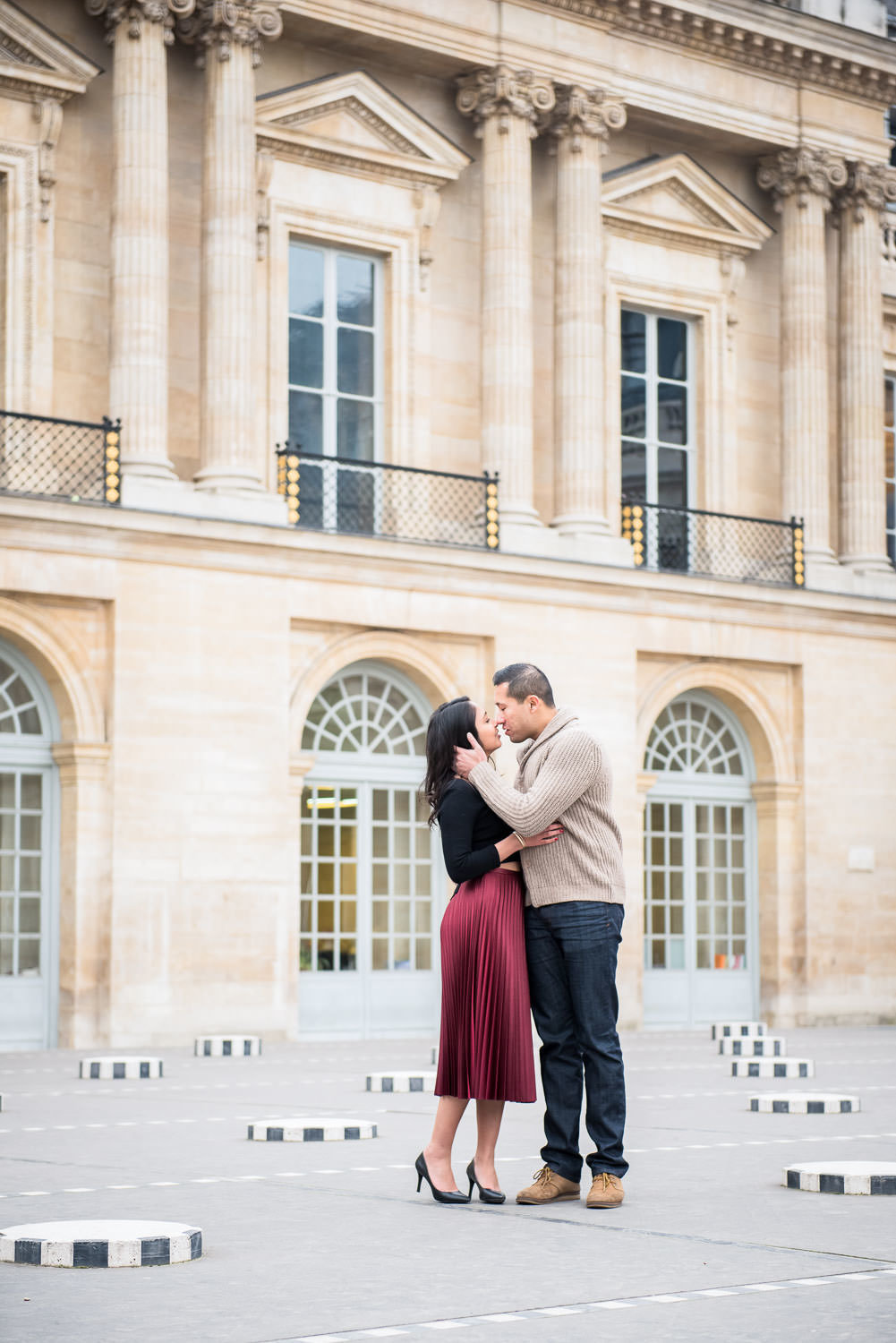 Paris engagement photoshoot for Sunny & Kavita Feb 2017-1