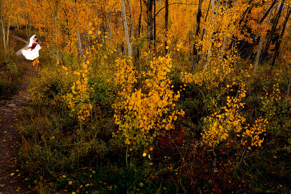 wedding photographer in crested butte colorado