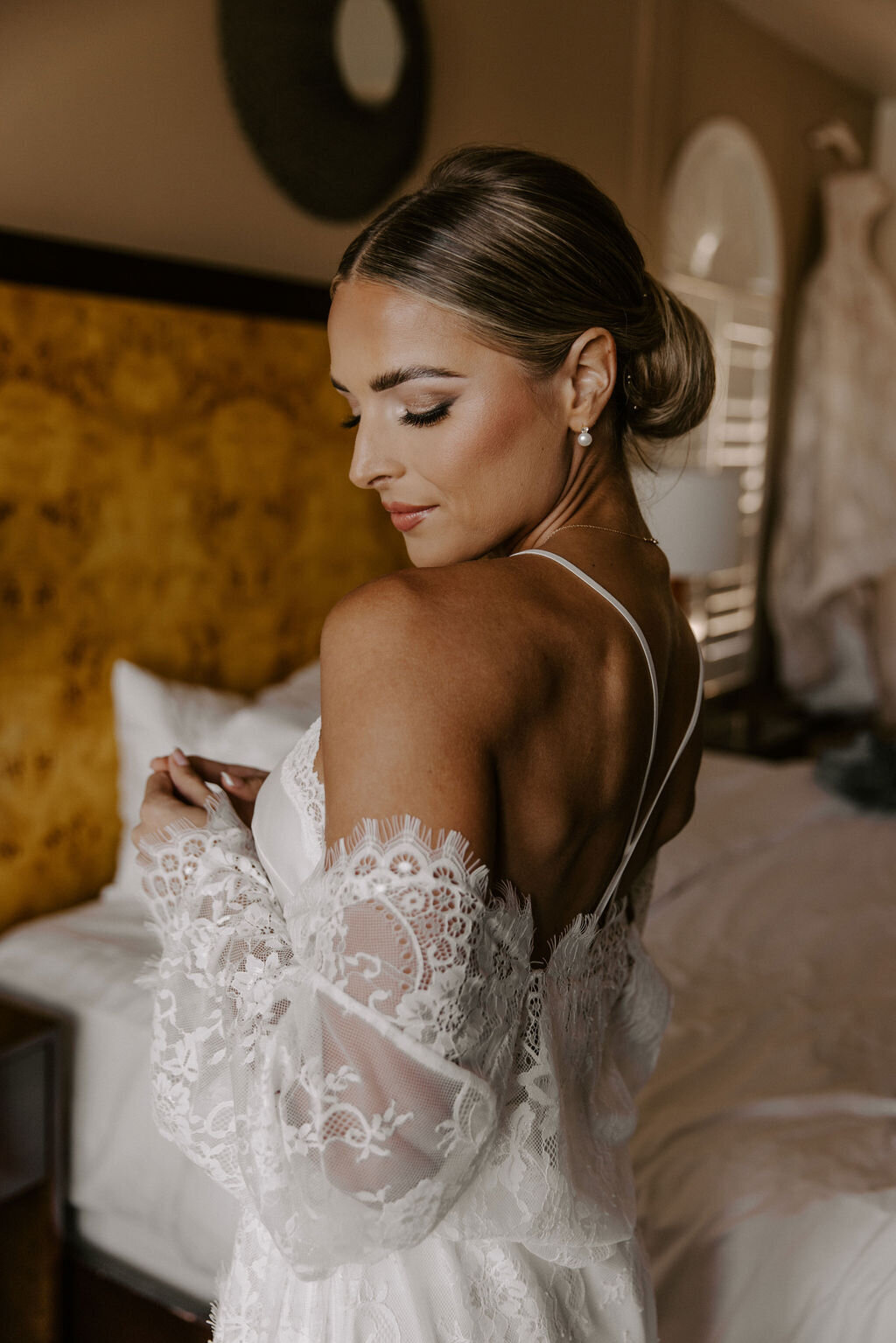 Bridal Portraits Getting Ready