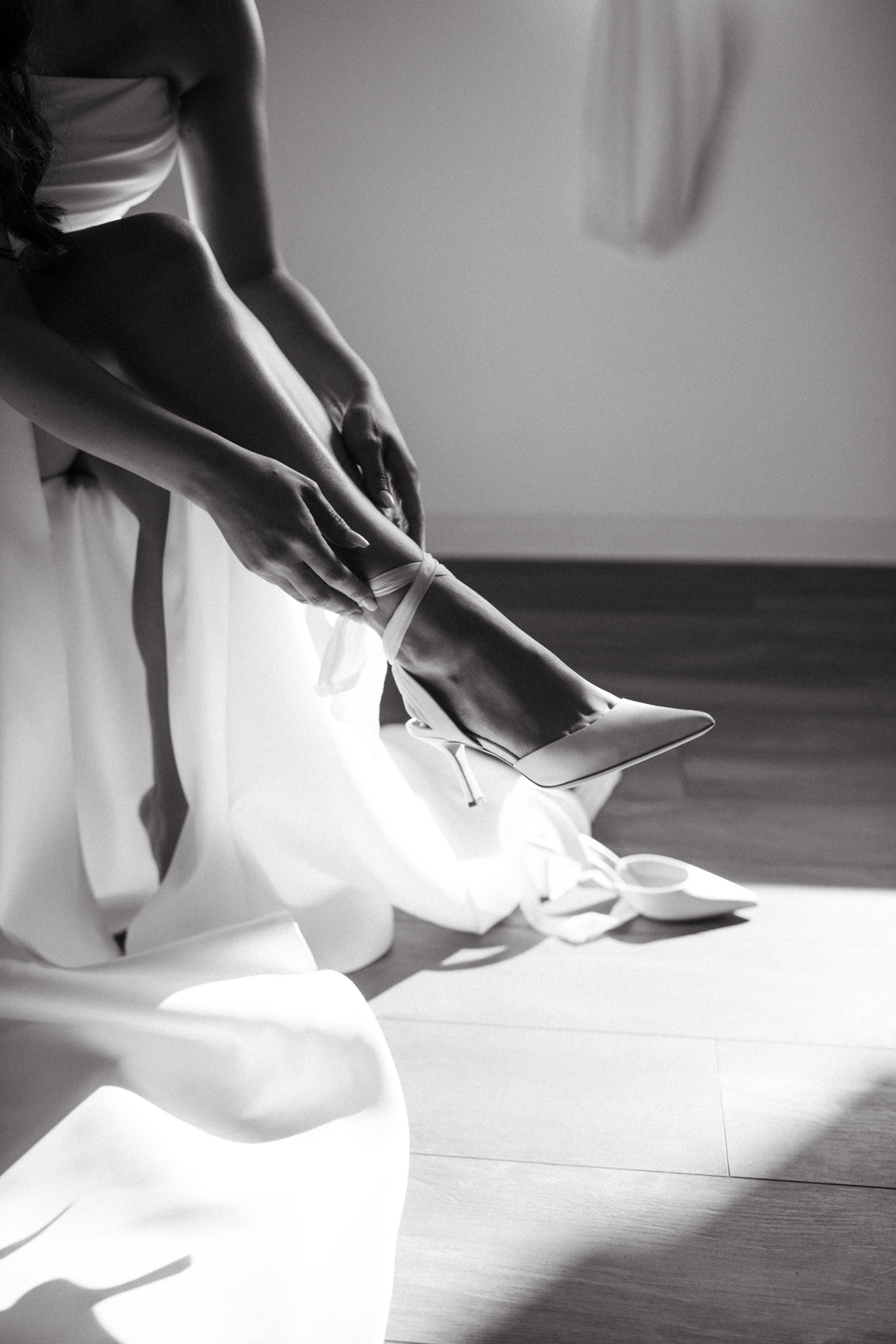 Vintage-Bride-Putting-On-Shoes-Classy-5104
