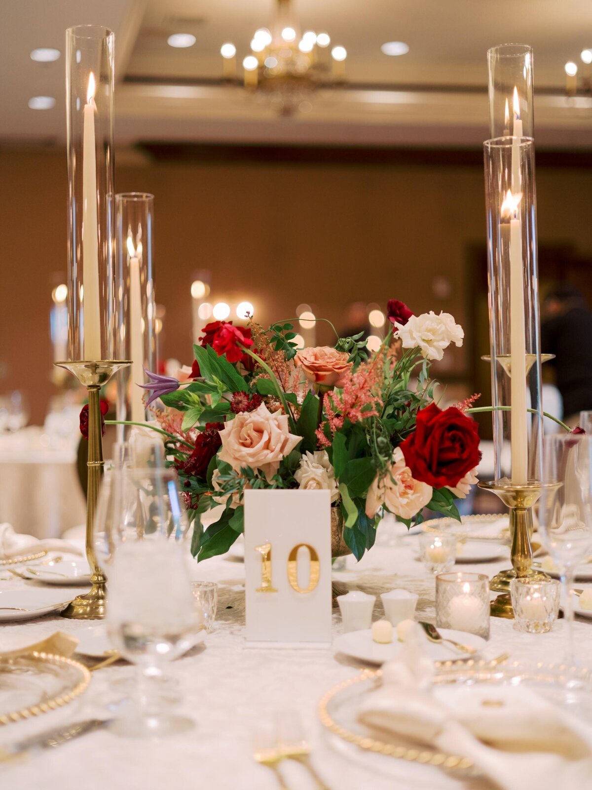phoenix-wedding-gold-table-number