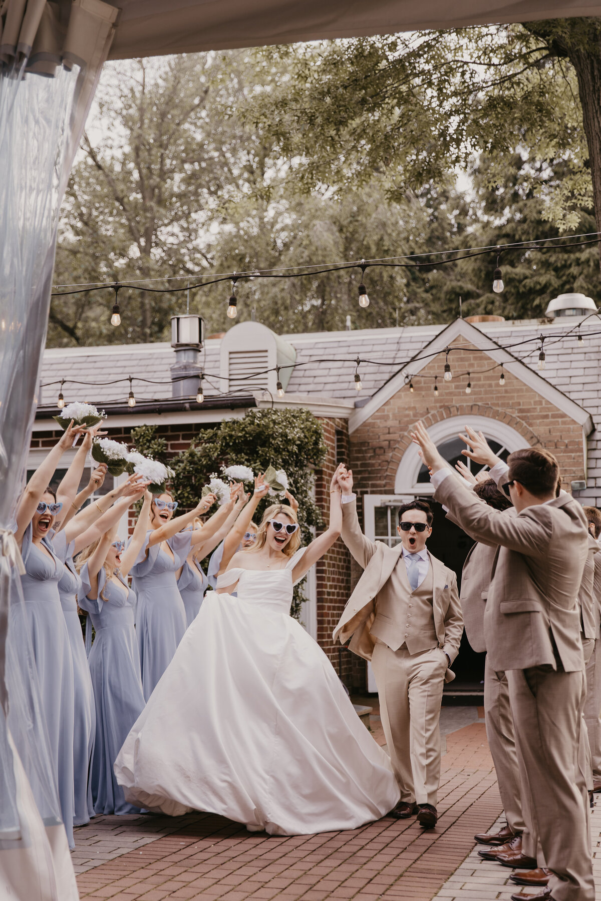 drumore estate reception bride and groom