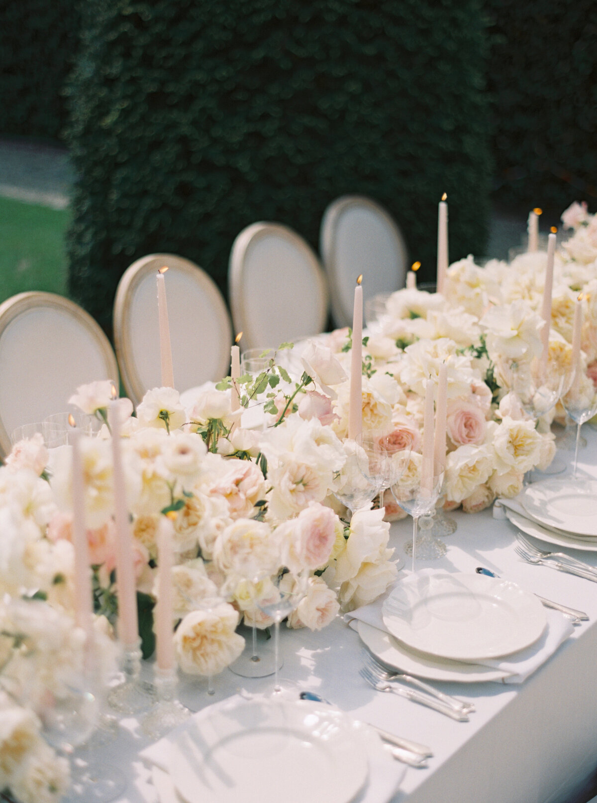 Villa Balbiano Wedding - Bride and groom making their grand entrance at Villa Balbiano