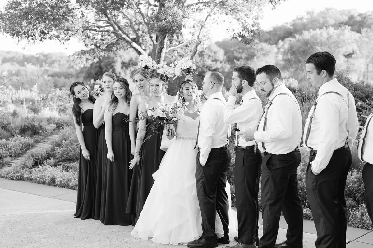 Bridal portrait captured by Vanessa Montano Photography – Livermore vineyard at sunset.