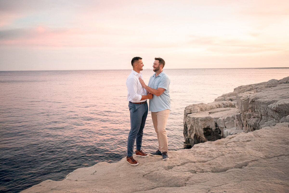 Dreamy Cassis Engagement Photoshoot