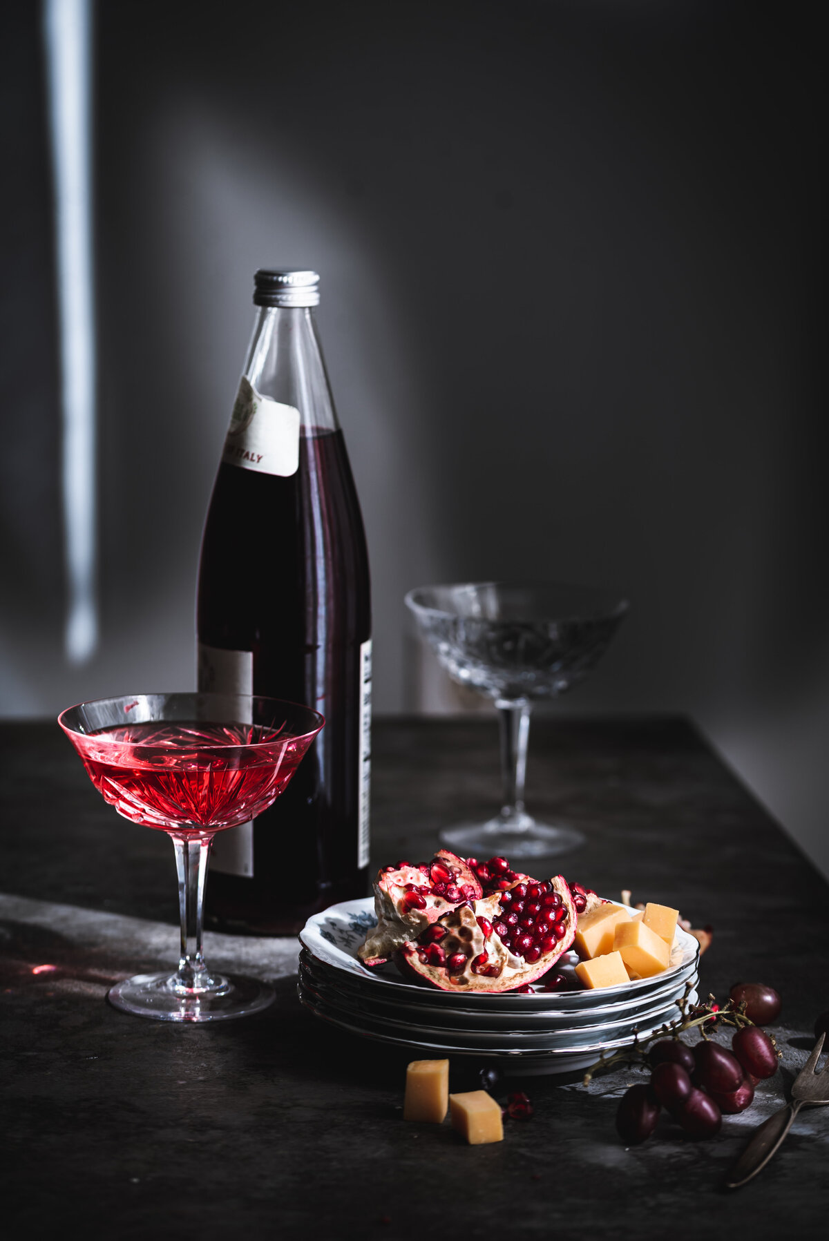 pomegranate and cheese (1 of 1)