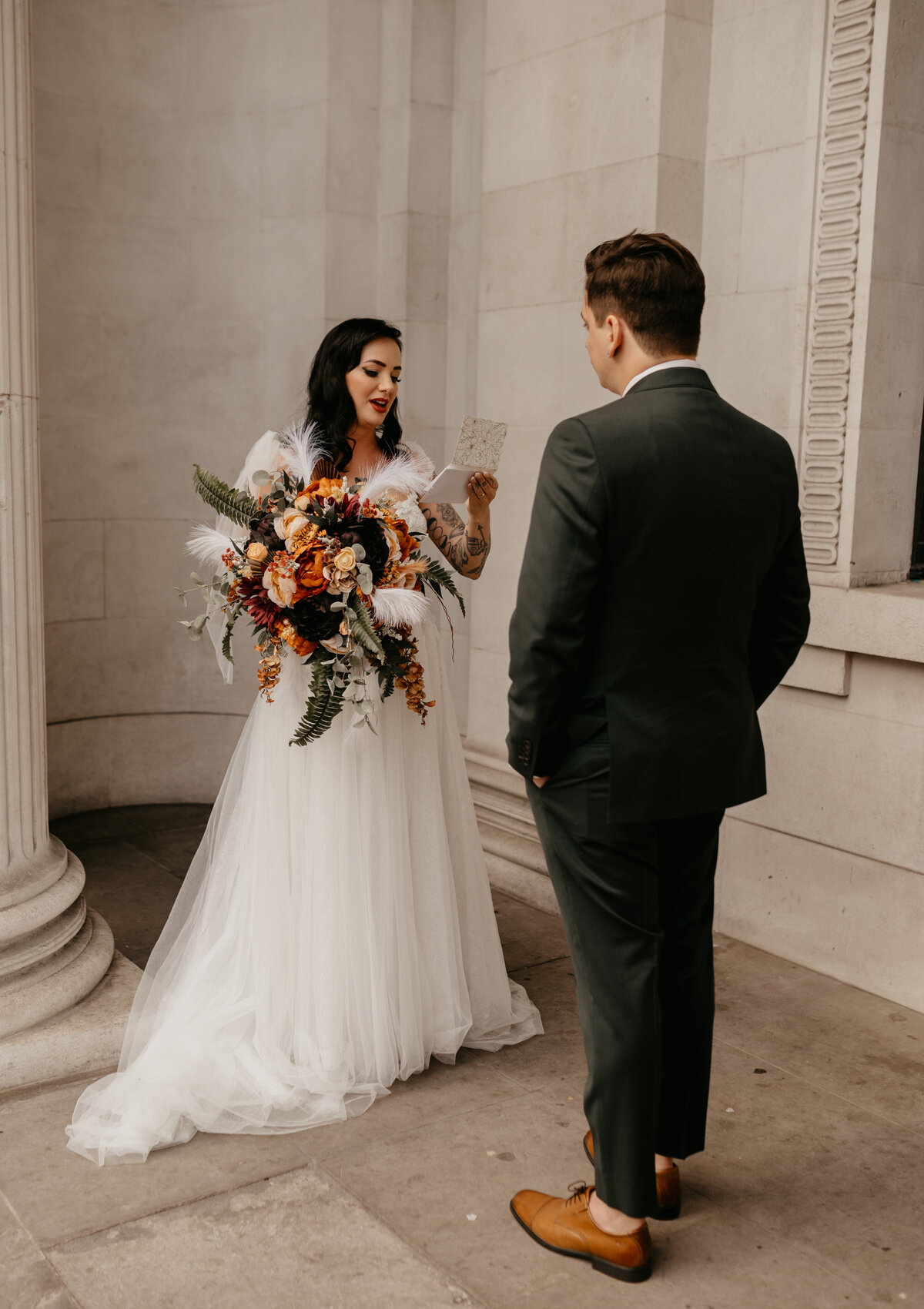 London wedding elopement at The Old marylebone town hall-346
