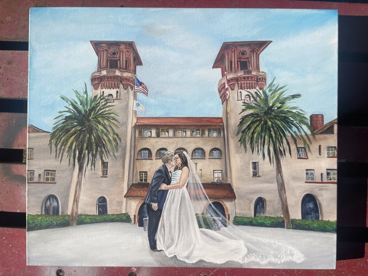 Live Painting: The Lightner Museum - St. Augustine, FL 