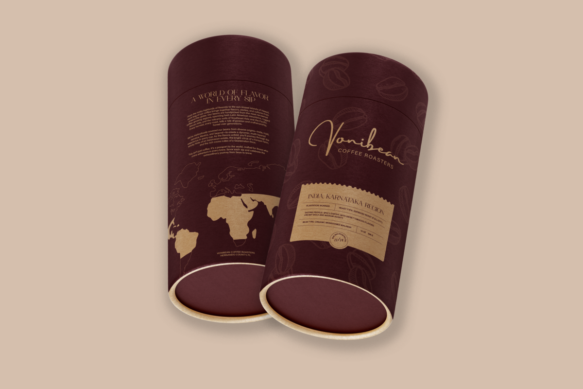 Cardboard Tube Mockup - Both