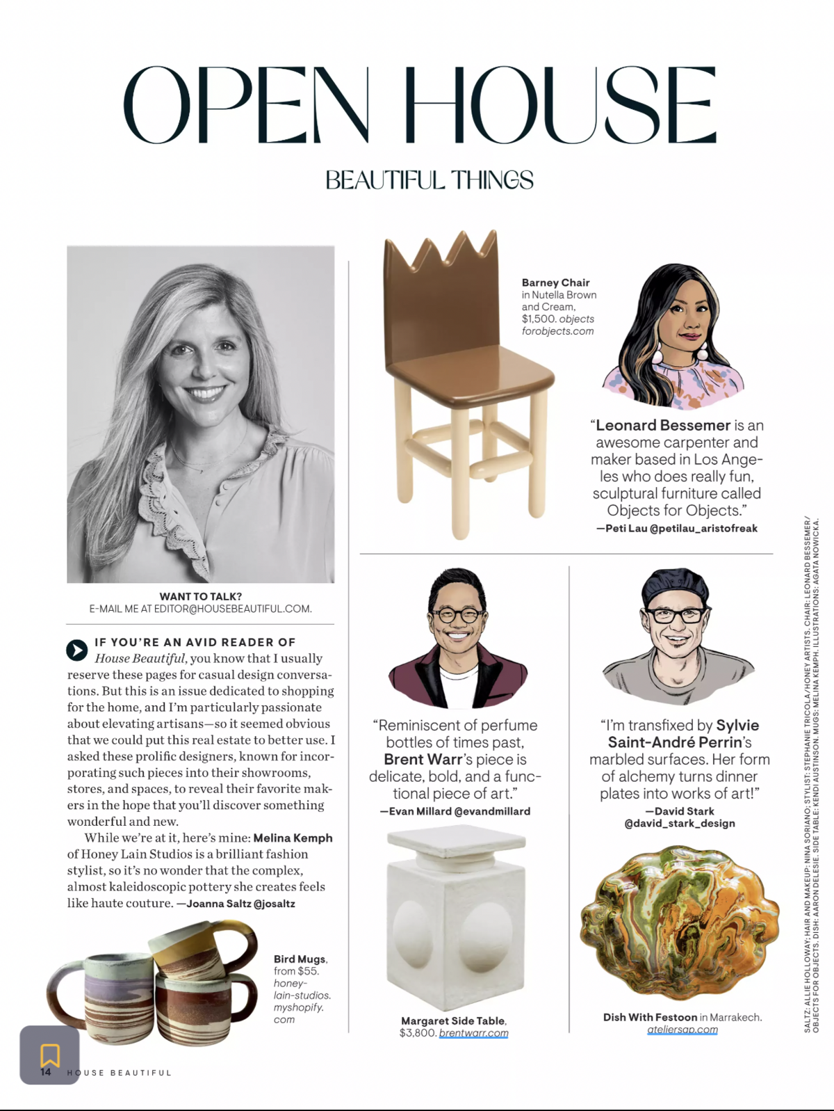 House Beautiful - Beautiful Things October / November 2022 Feature