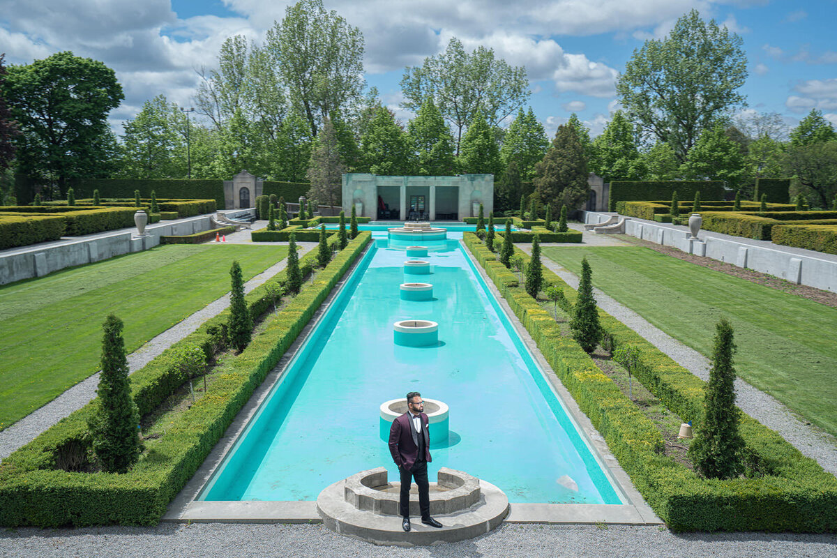 indian couple photo session at parkwood estate toronto engagement session