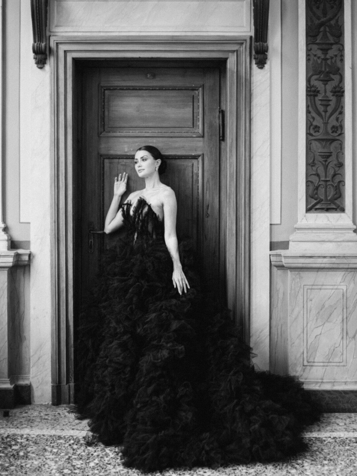 Bride Portraits Villa Carlotta Como (118 sur 125)-2