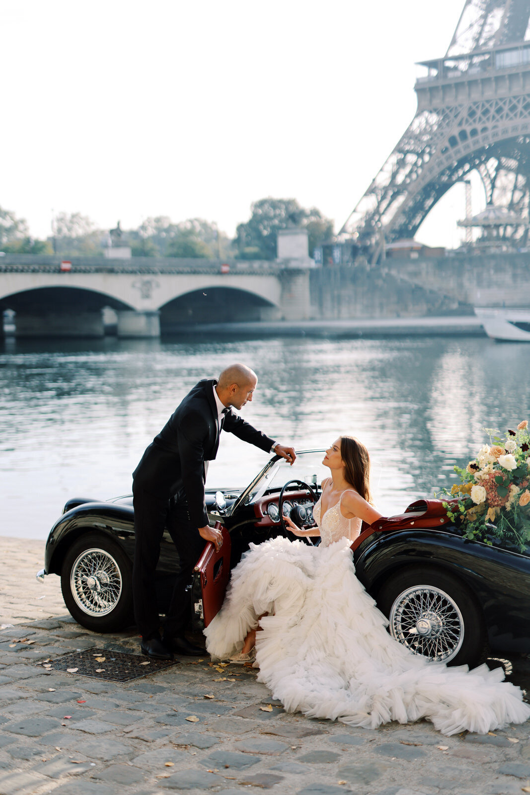 Modern Film Wedding Photography in Paris France 70