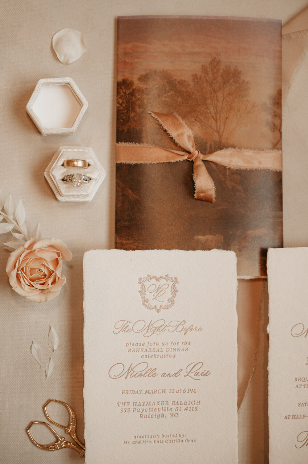 winter wedding, stationery, luxury stationery, luxury invitations