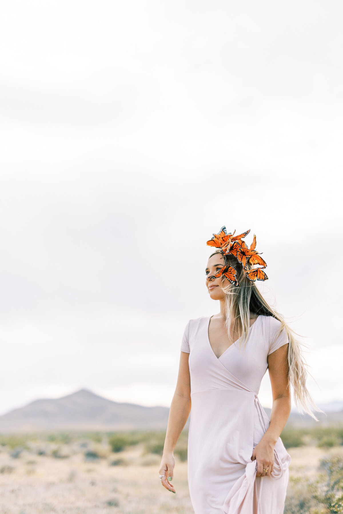 Floral Headpiece - Kristen Kay Photography - MyloFleur Florist-3428