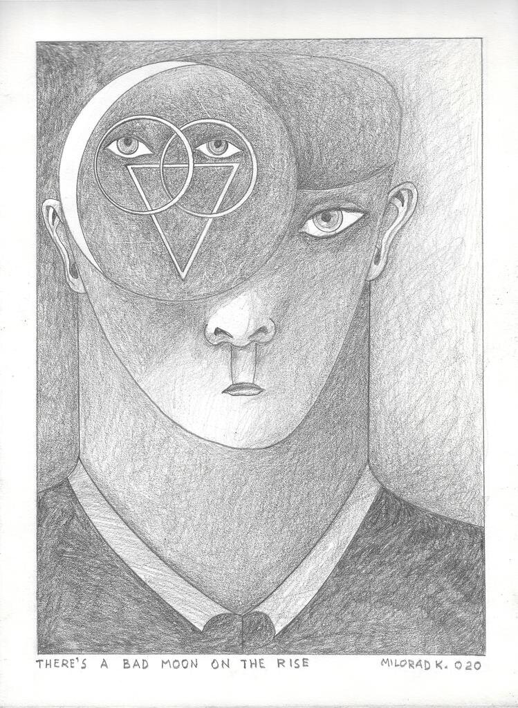 24_Drawing_MiloradKrstic_there_s_a_bed_moon_on_the_rise_2020