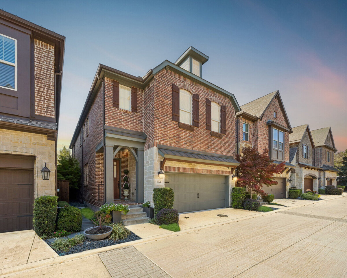 Beautiful one story brick with manicured landscaping, and spacious two-car garage—perfect blend of curb appeal and modern comfort.
