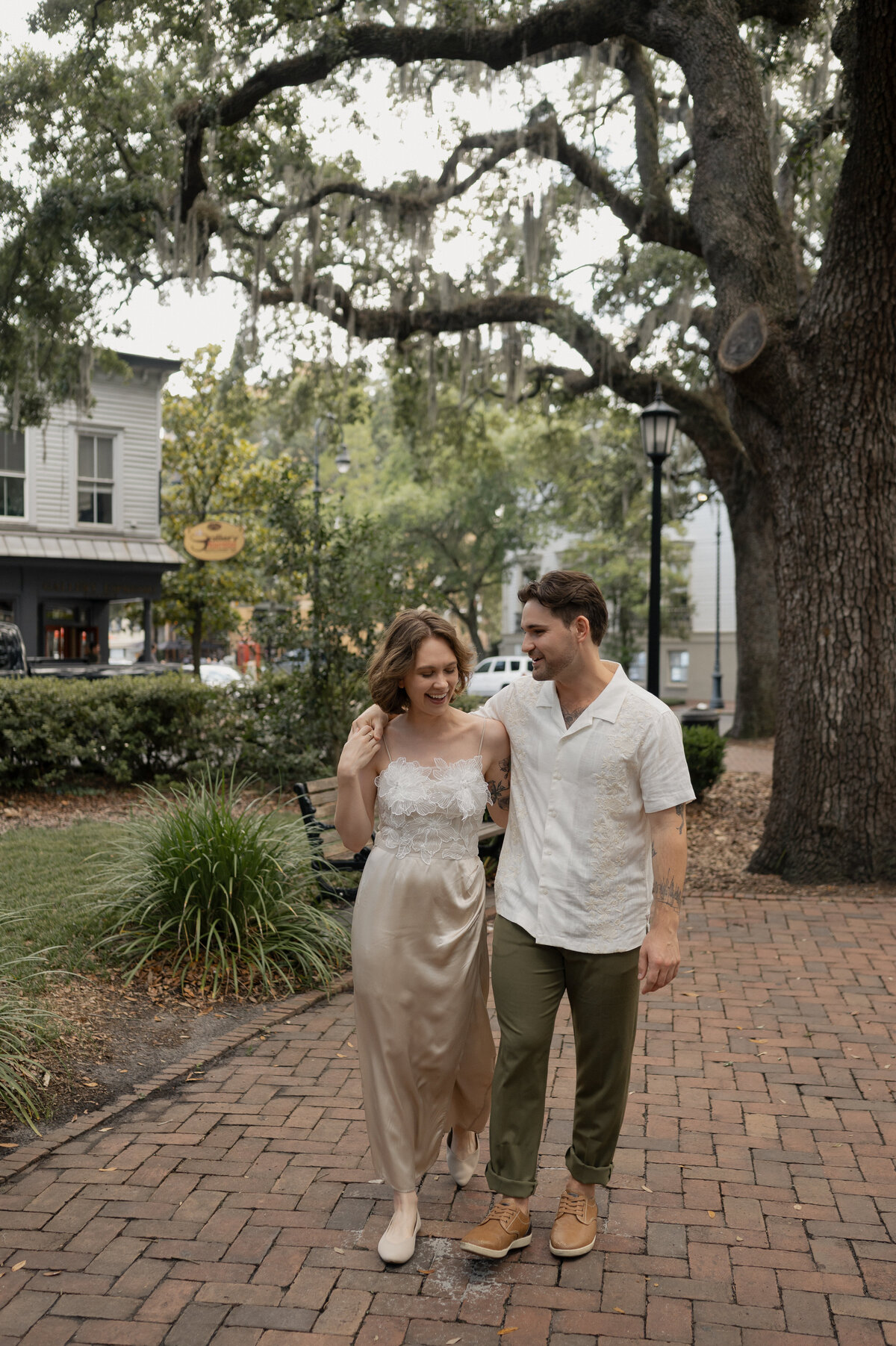 Savannah Engagement Photographer- Chippewa Sqaure Engagement Session - Karen Norian Photography-Mackenzie and Gabe-2173