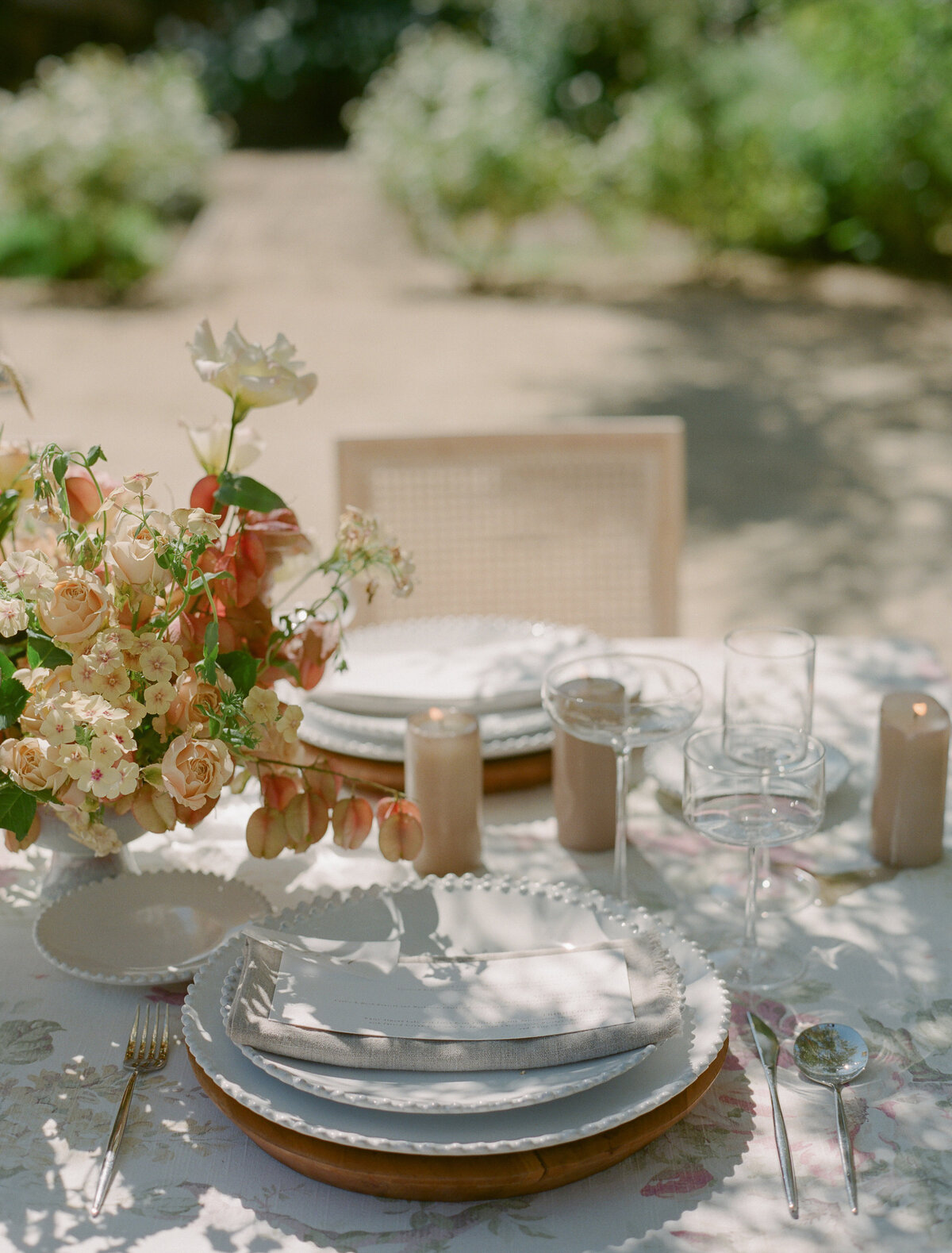 Colony 29 wedding place setting