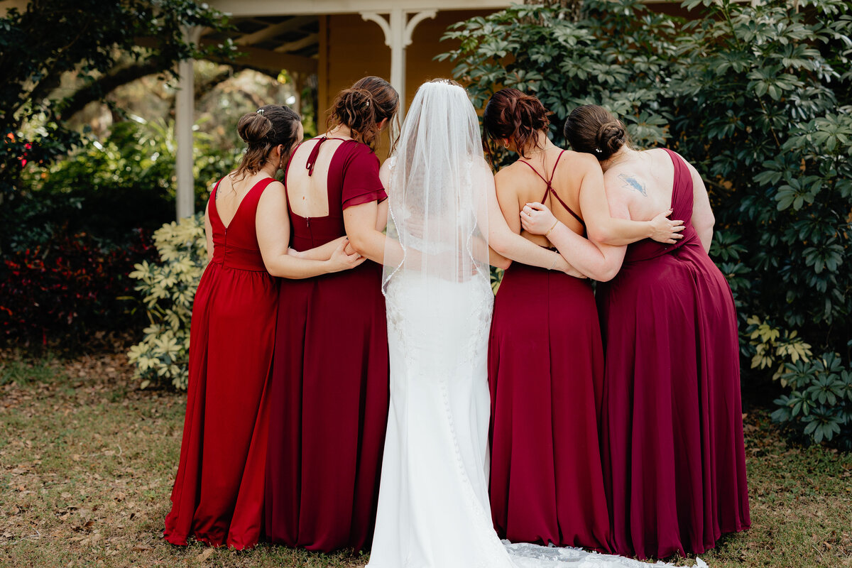 Bridesmaids with Bride
