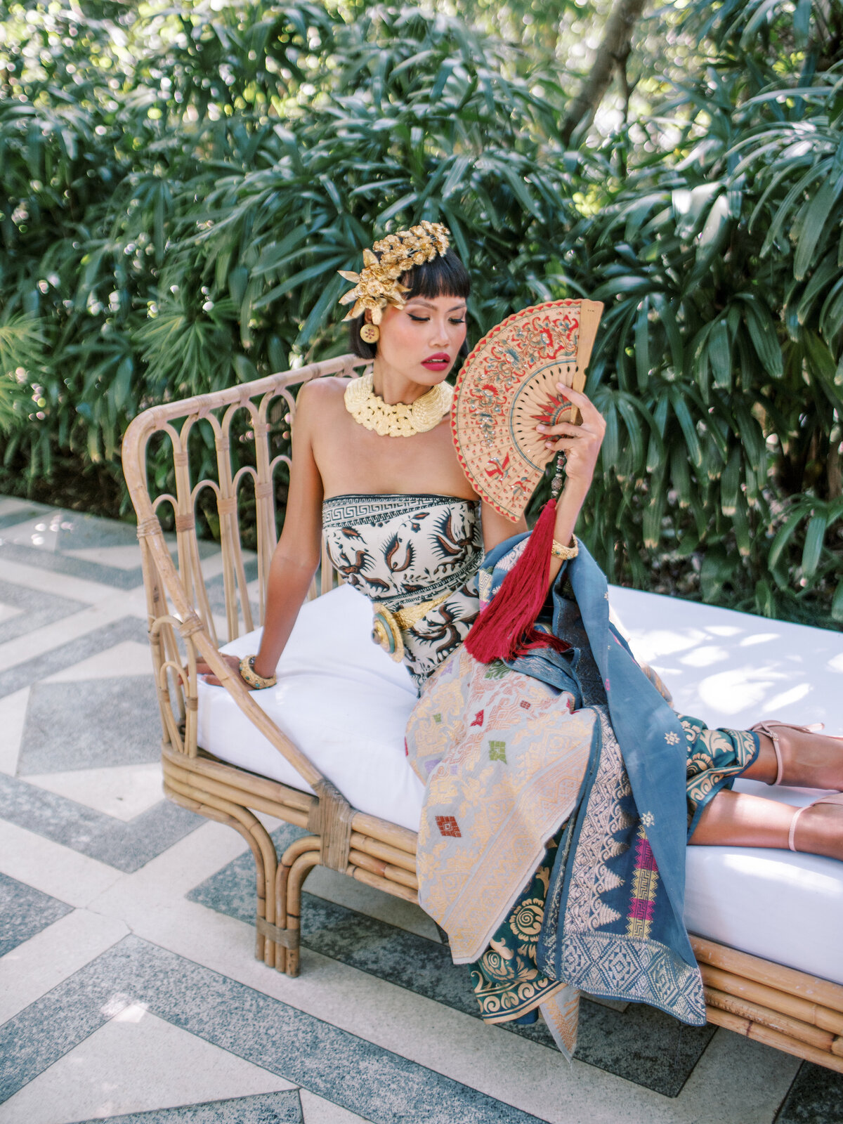 Bali Glass House Tirtha - Vicki Grafton Photography - Tropical Bali Micro Wedding Elopement Insporation-542
