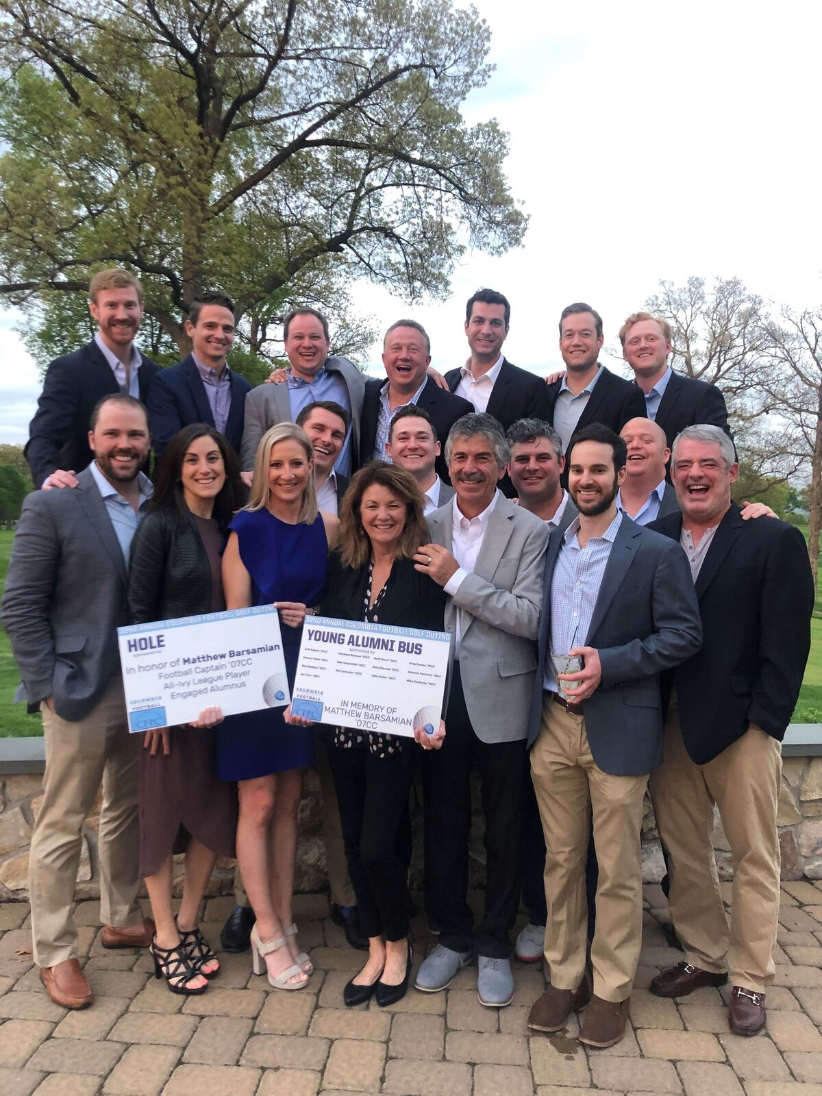 CU golf event - group
