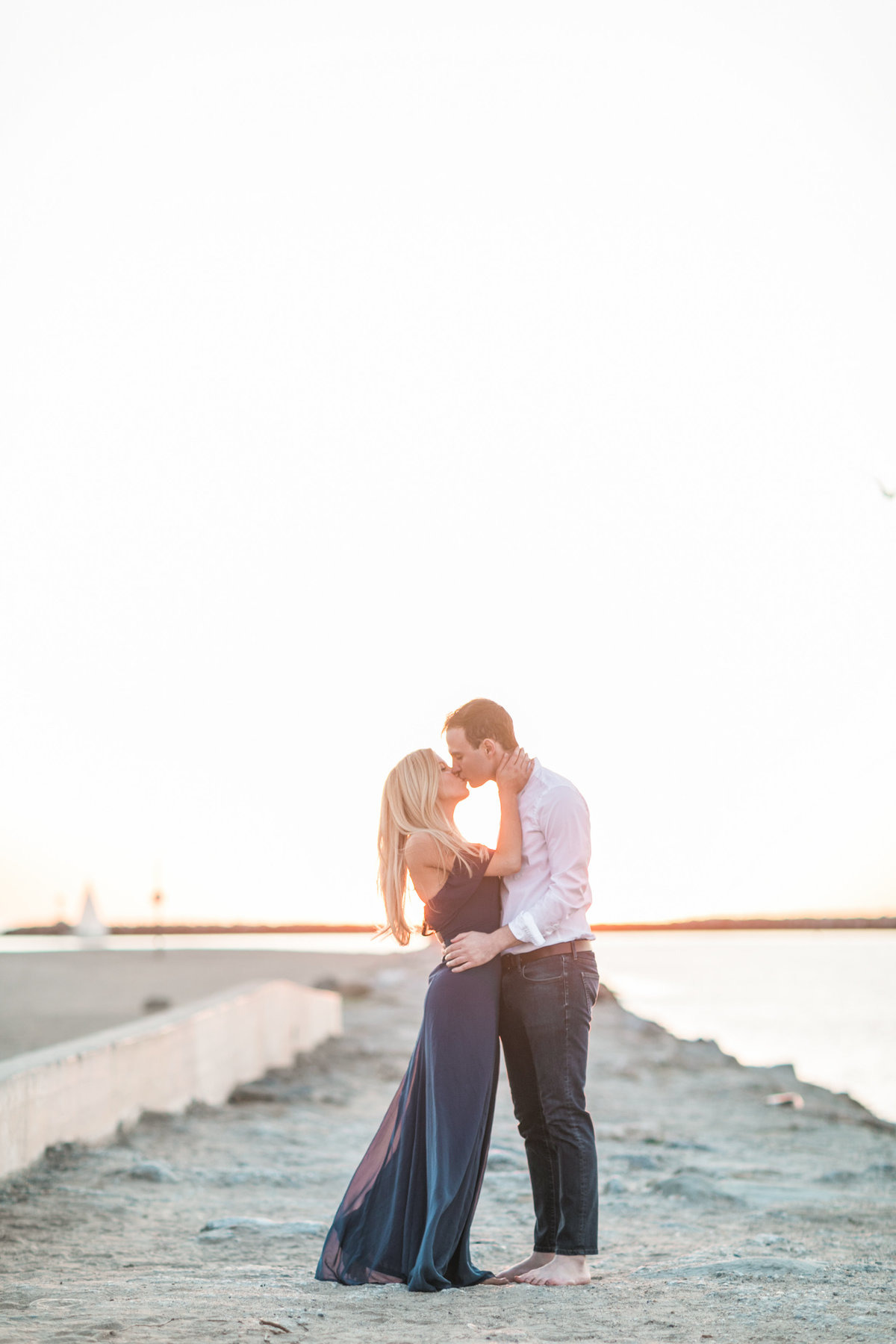 Venice Canal Beach Engagement Session_Valorie Darling Photography-7046