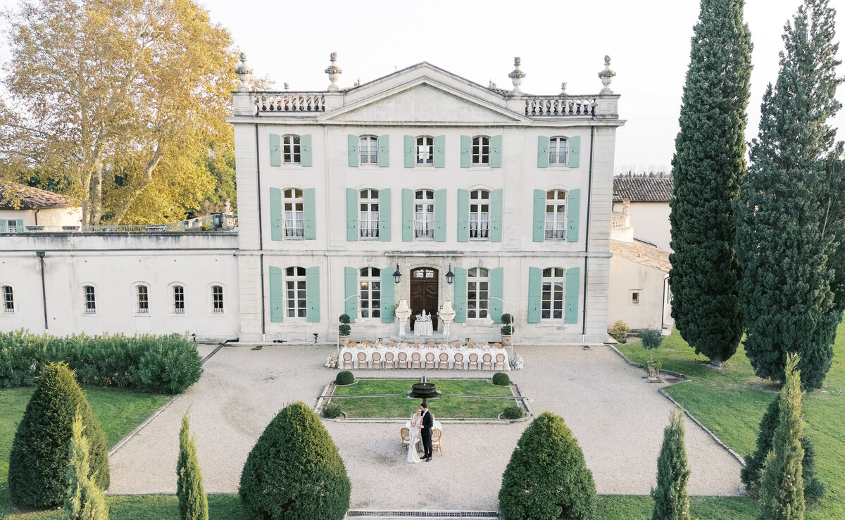 chateau de torreau summer wedding