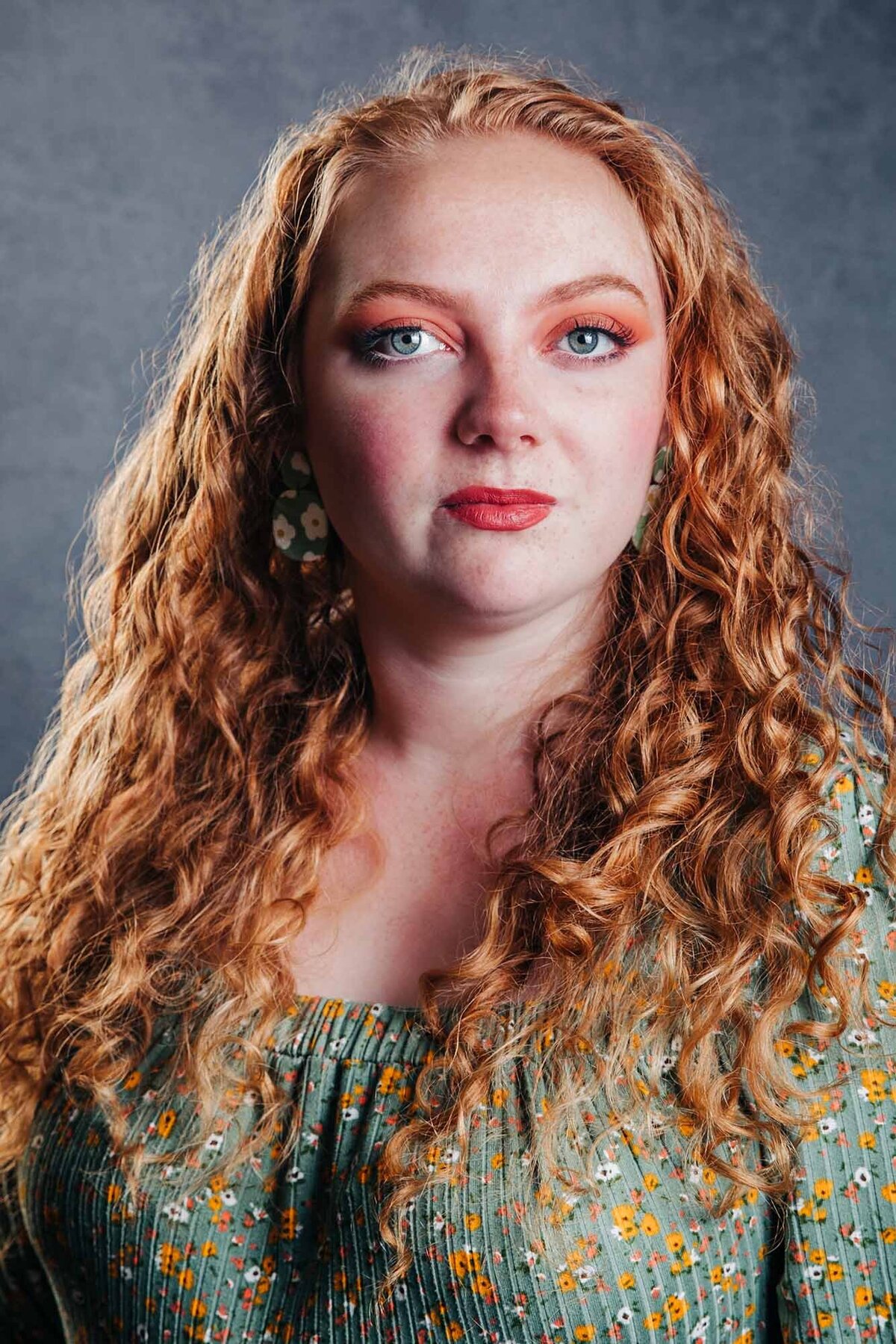 Studio portrait of University of Montana student