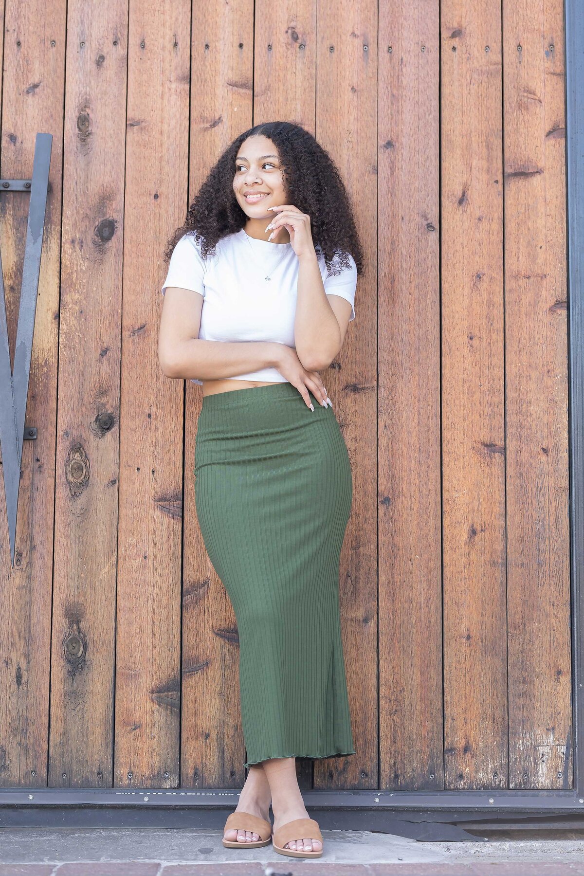 Creative senior portraits by a Dallas-based photographer, showcasing unique teen style and personality in a vibrant Senior Photography Portfolio.