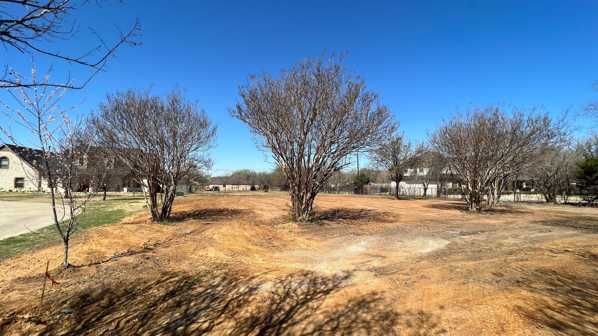 Luxury home construction lot for sale in Keller