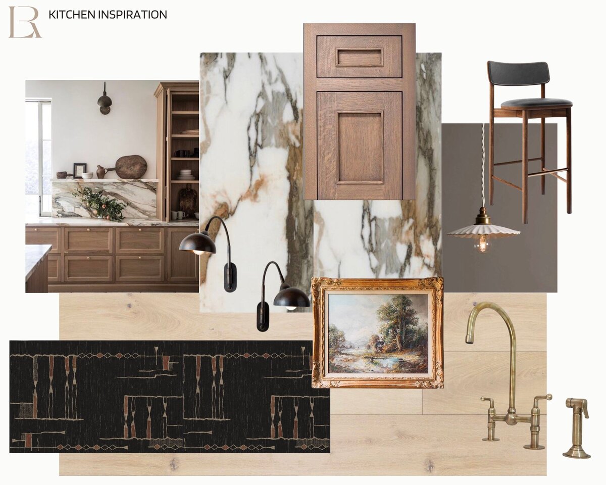 kitchen inspiration  moody neutral