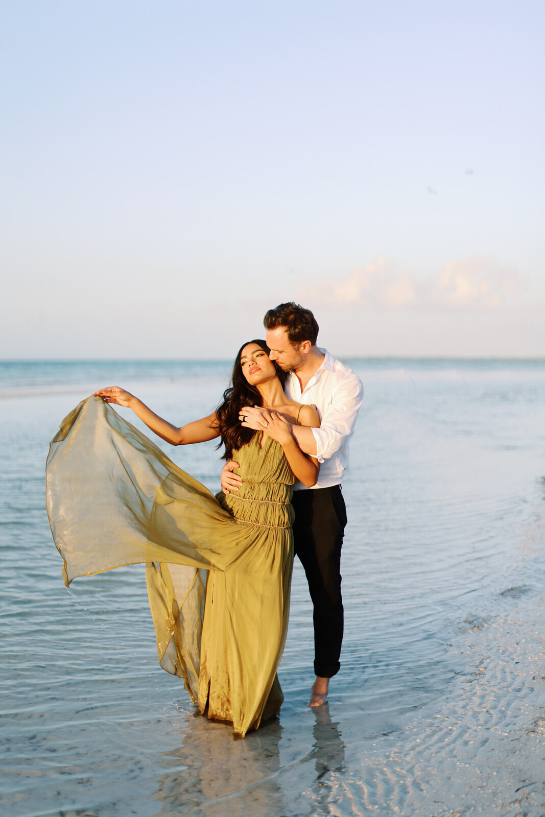 Fashion Focused Engagement Photography in Holbox Mexico5